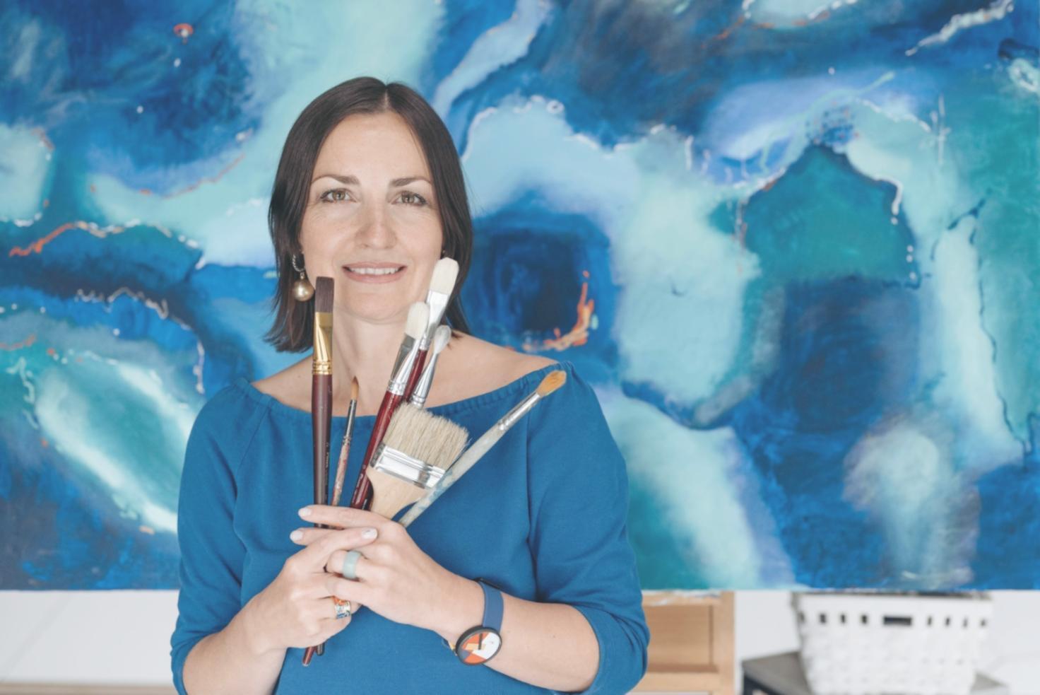Atelier de création avec matériel de dessin
